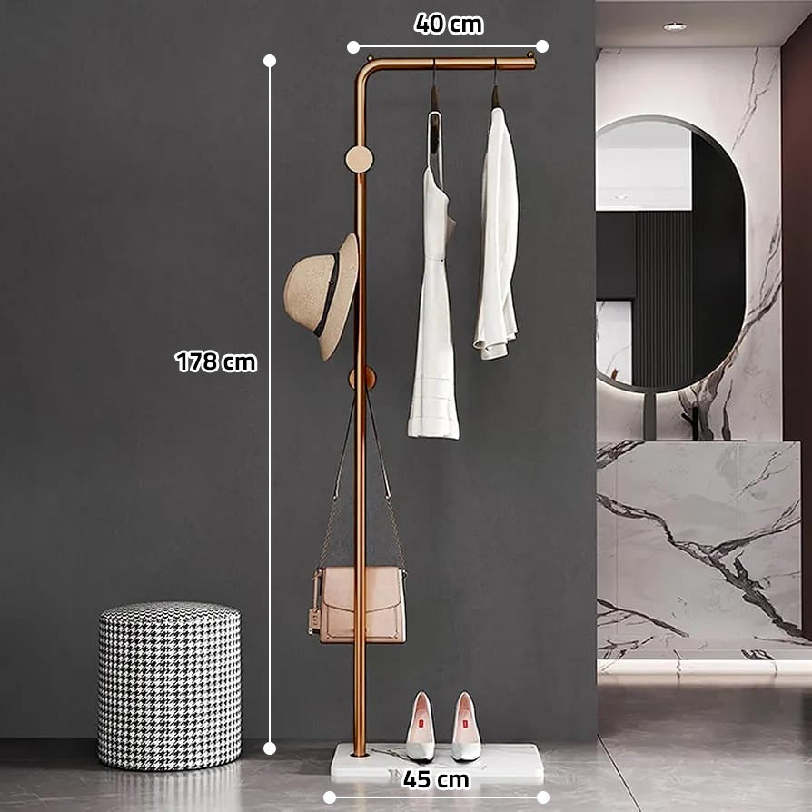 Coat Rack Stand, Multifunctional Cloth  Hanger, Hat Bag Storage Organizer