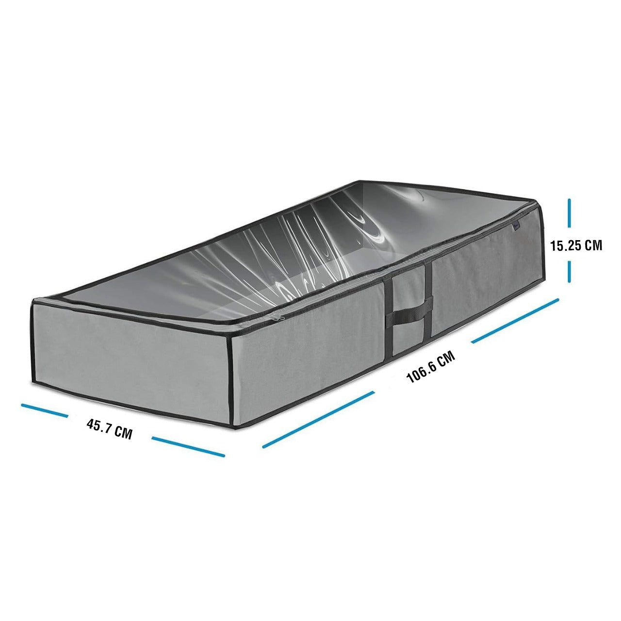 Underbed Storage Organizer Bags For Blankets, Comforter, Clothing, Shoes