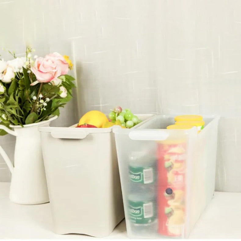 Space Saving Narrow Gap Long Storage Box with Wheels