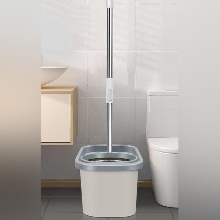 Smart Spin Mop And Bucket With Wringer Set, Household Easy Wring Mop