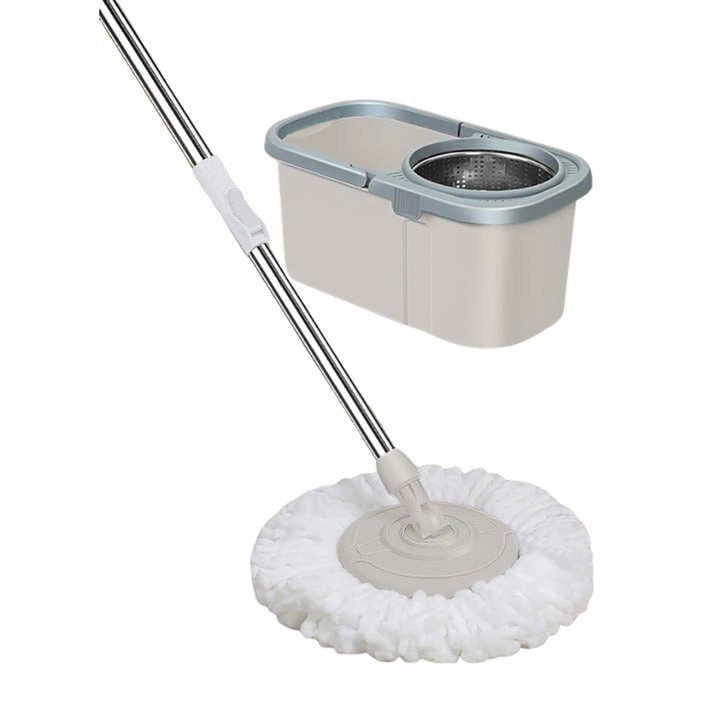 Smart Spin Mop And Bucket With Wringer Set, Household Easy Wring Mop
