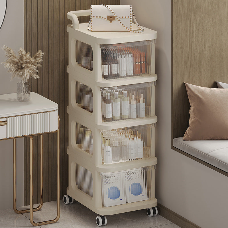 Multifunctional Storage Trolley Rack, Multi- Tier Drawer Cabinet For Kitchen, Bedroom, Office