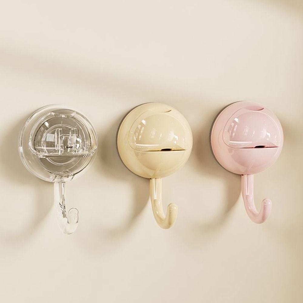 Reusable Suction Cup Hook, Hanger Hook Clip for Bathroom and Kitchen Organization