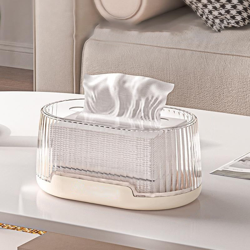 Transparent Tissue Box, Dustproof Tissue Holder for Home, Office Use