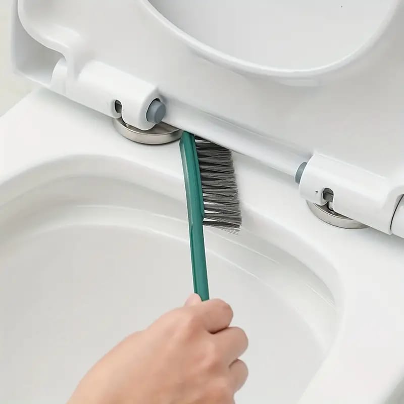 Toilet Brush and Holder Set, 3 in 1 Wall Mounted Toilet Cleaning Set