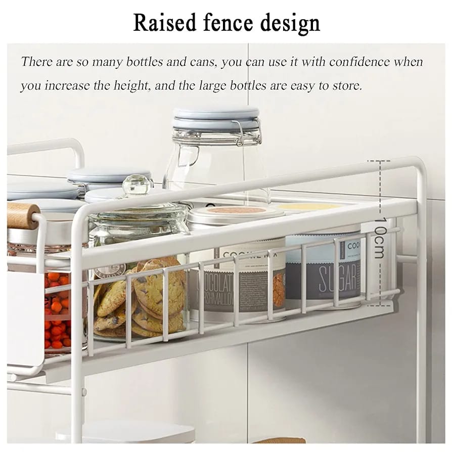 Under Sink Storage Rack - Drawer-Type Kitchen and Bathroom Organizer Shelf