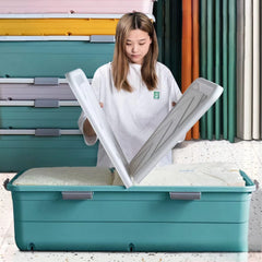 Underbed Storage Box Containers, Large Capacity Cloth Organizer Basket, Multi-Storage Box