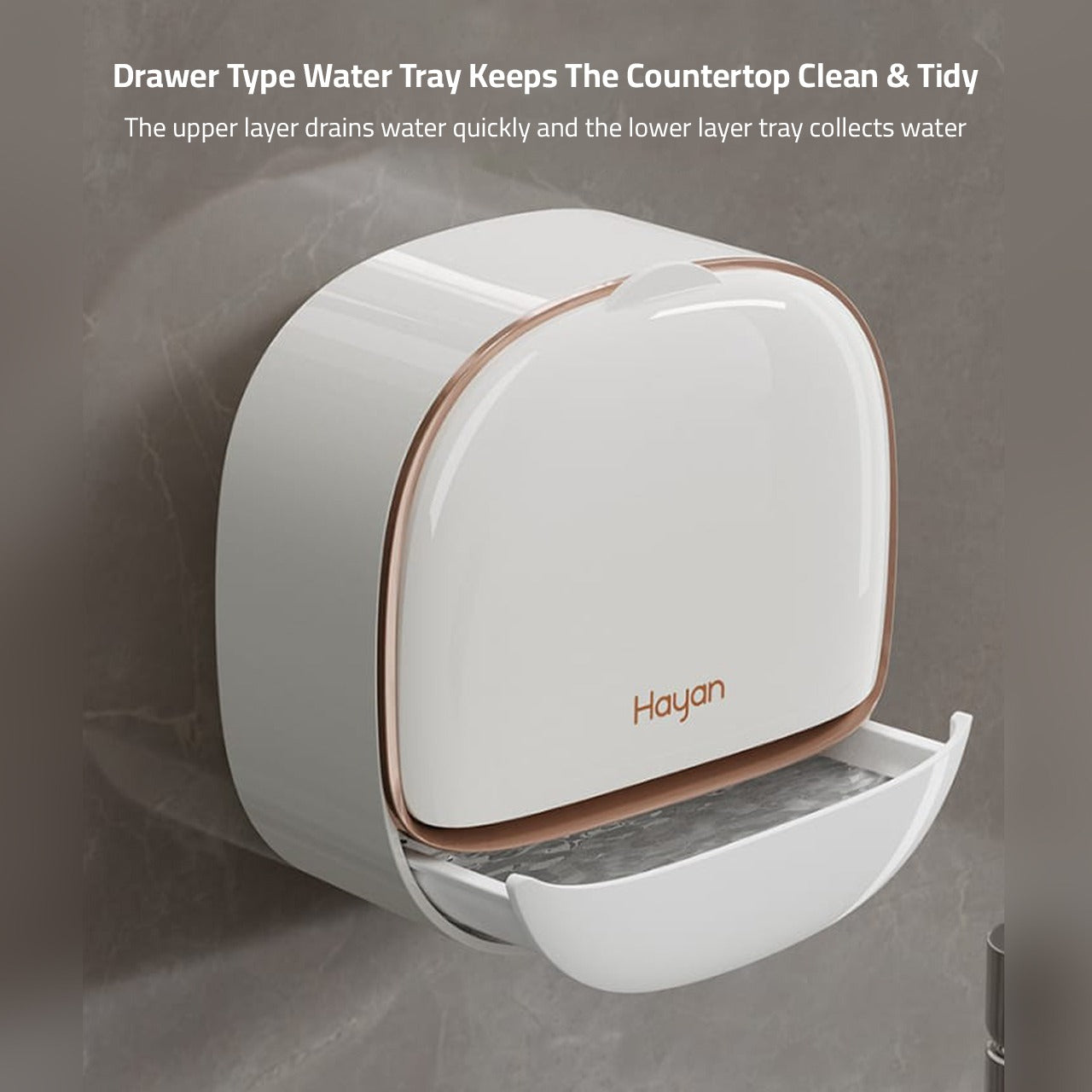 Drainable Wall Mounted Soap Box, Waterproof Soap Holder, Soap Dish Rack