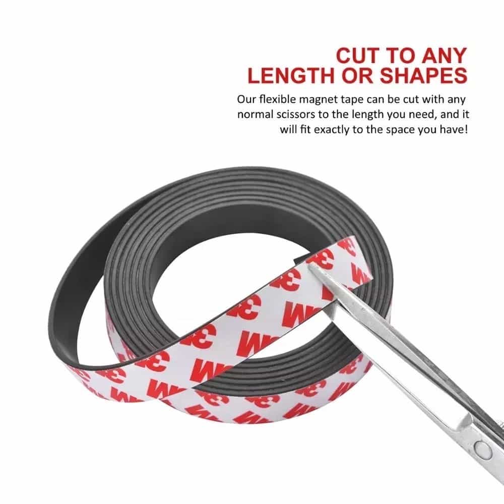 Flexible Magnetic Strip with 3M Premium Self Adhesive