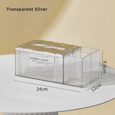 Auto Filling Retro Style Tissue Organizer with Storage Compartment