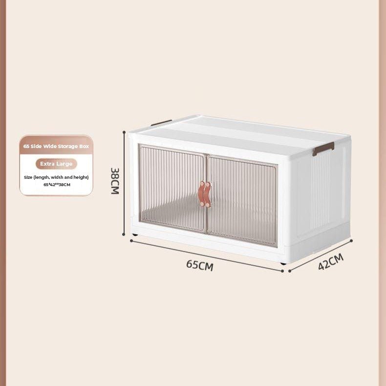Easy Installation Multi-Layer Stackable Portable Storage Cabinet with Movable Wheels