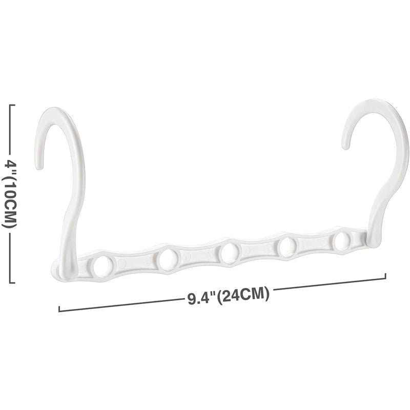 Multifunctional Adjustable Hook Cloth Hanger, Pack Of 5