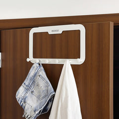 ECOCO Nail-free Stainless Steel Hook Cabinet Door Back Hanger