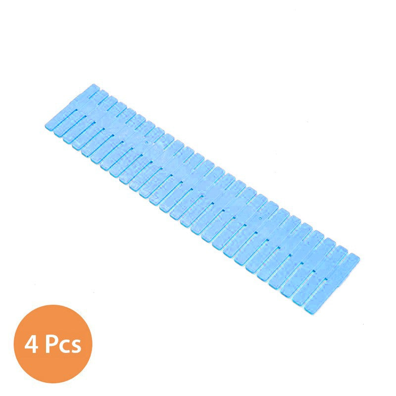 4Pcs Adjustable Drawer Dividers - Storage Organizer for Clothes, and Accessories