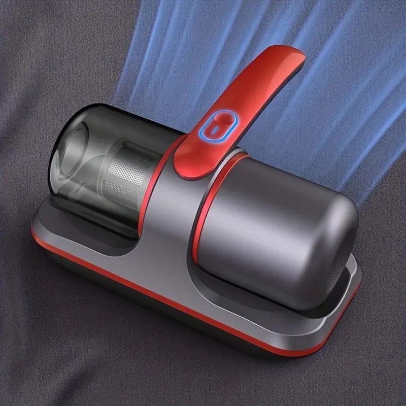 Wireless Vacuum Cleaner Dust Mite Remover, UV Mattress Bed Pet Hair Pillows Sofas Carpets Individual Filter Element