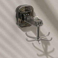 360° Rotatable Suction Cup Hook - Shower Organizer Hook for Bathroom, Kitchen