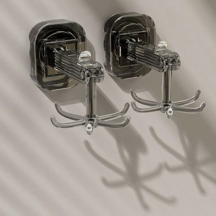 360° Rotatable Suction Cup Hook - Shower Organizer Hook for Bathroom, Kitchen