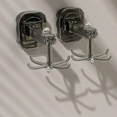 360° Rotatable Suction Cup Hook - Shower Organizer Hook for Bathroom, Kitchen