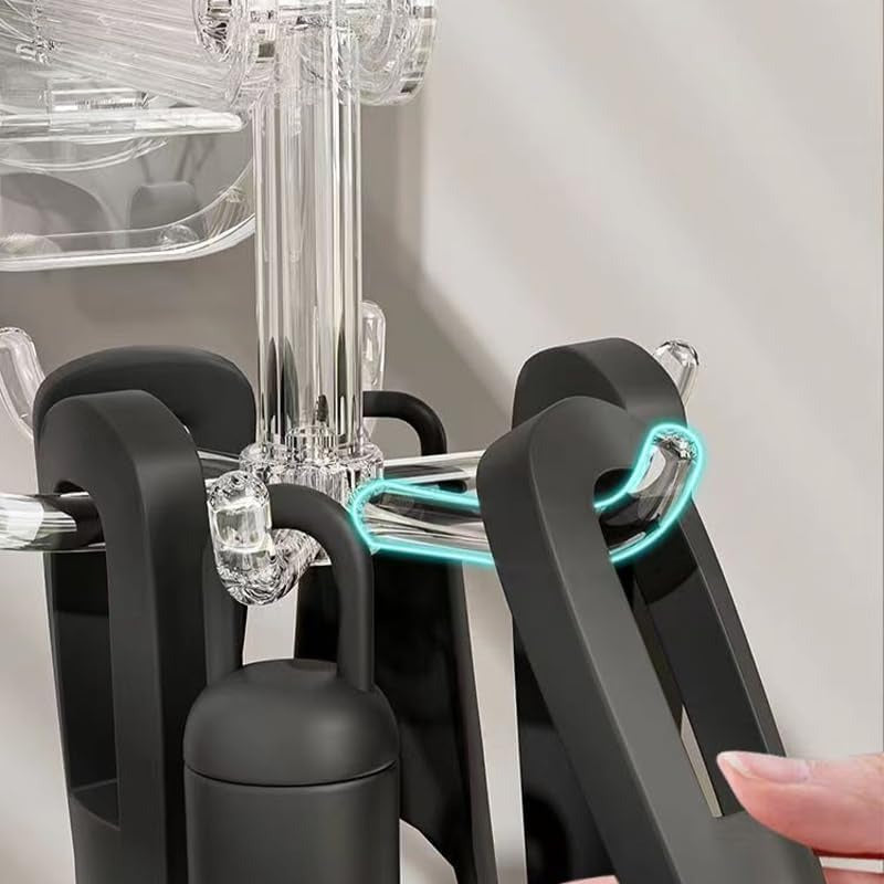 360° Rotatable Suction Cup Hook - Shower Organizer Hook for Bathroom, Kitchen