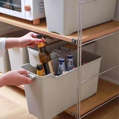 Space Saving Narrow Gap Long Storage Box with Wheels
