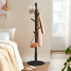 Wooden Cloth Hanger Stand, Coat Rack Garment Hanger