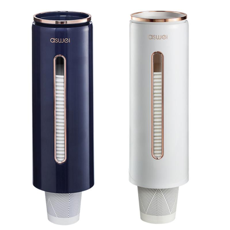 Automatic Cup Dispenser Holder Wall Mounted Disposable Cup Storage
