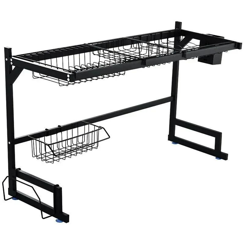 Over the Sink Dish Drying Rack, Stainless Steel Kitchen Rack