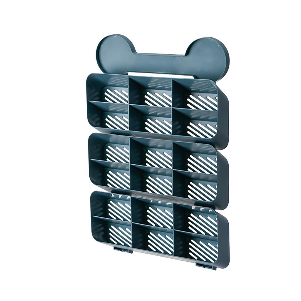 Wall-mounted Creative Underwear Organizer Wardrobe Socks Storage Box