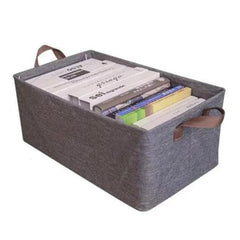 Large Storage Baskets for Shelves, Metal Frame Cloth Wardrobe Storage Organizer