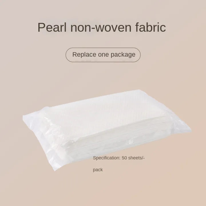 Replaceable Cleaning Brush Cloths - Disposable Wipes Cloths, 50 Pcs/Set