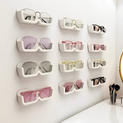 Wall Mounted Eye Glass Holder, Eye Wear Organizer, Storage Rack For Sun Glasses