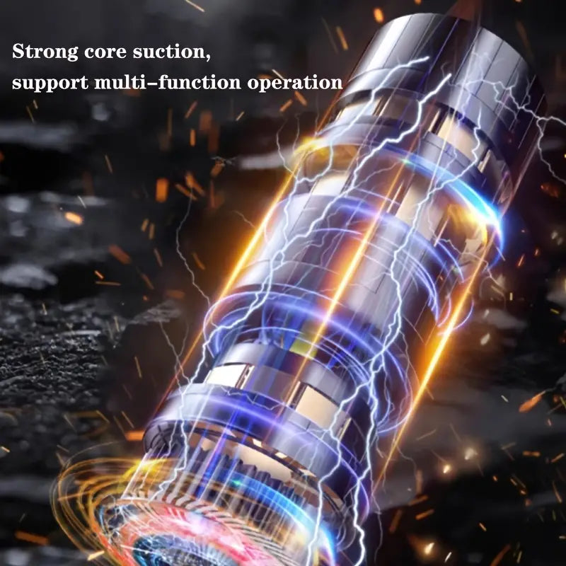 Portable Handheld Wireless Vacuum Cleaner with Suction and Blowing, Multipurpose Dual Vacuum Cleaner